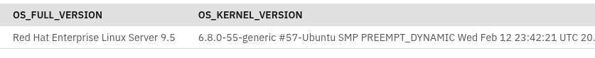 Operating system information via Db2 SQL statement